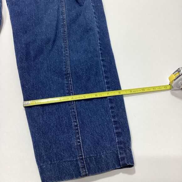 Power Brand Denim Jumpsuit Coverall Size 8 Blue - Picture 11 of 16